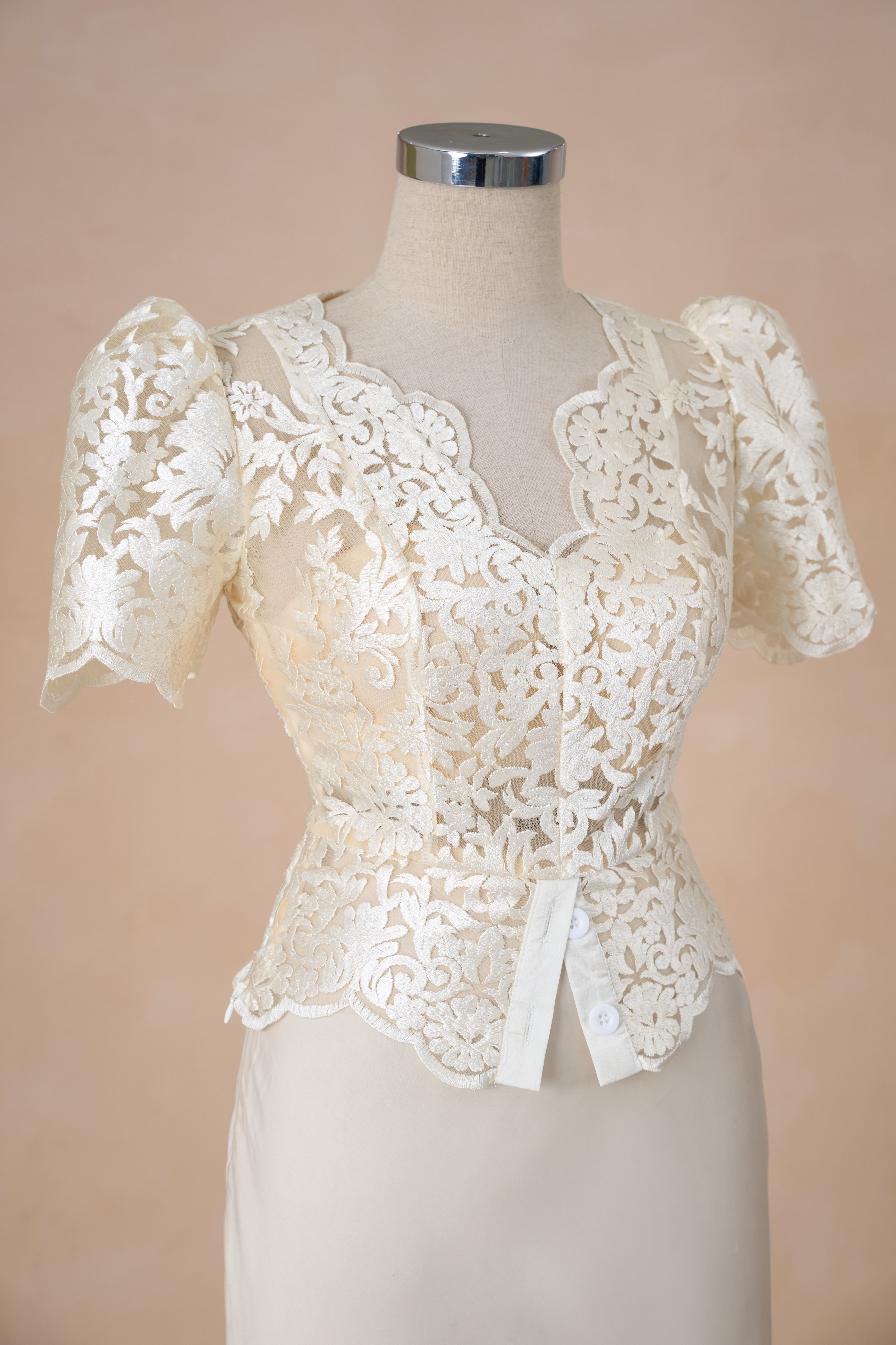 Áo PL Ren Cổ V 2 Cúc_thumbnail_4