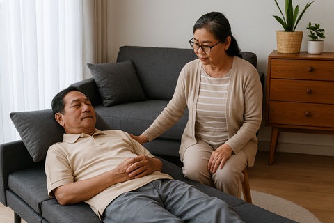 Khi ba mẹ ở xa vào thăm, tôi không muốn họ ngủ dưới đất thêm nữa