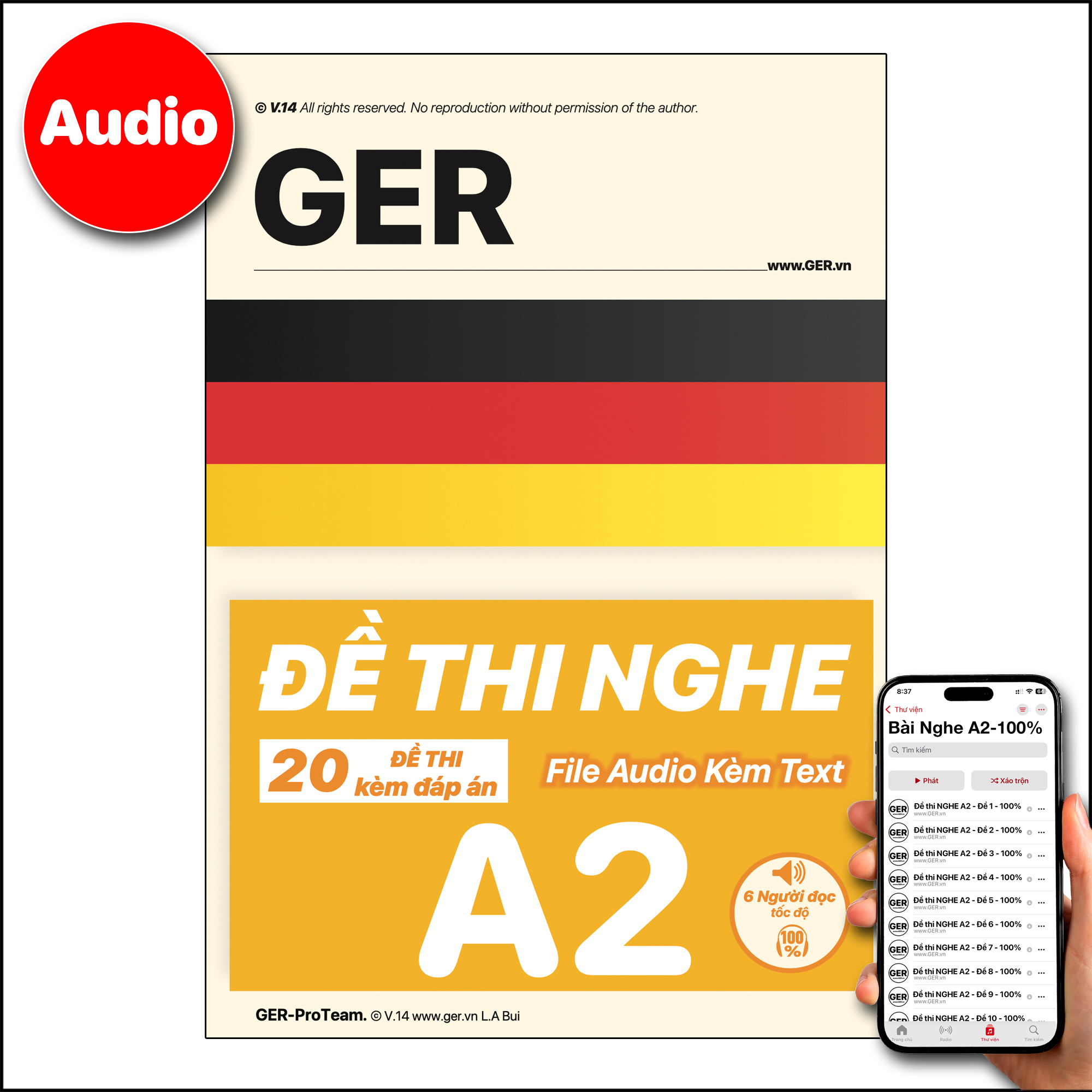 Đề Thi Nghe Tiếng Đức A2