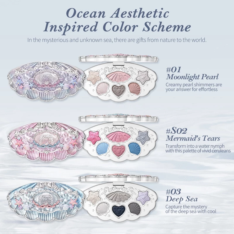 FLOWER KNOWS SHELL'S JEWEL: 6 Color Eyeshadow Palette_thumbnail_6