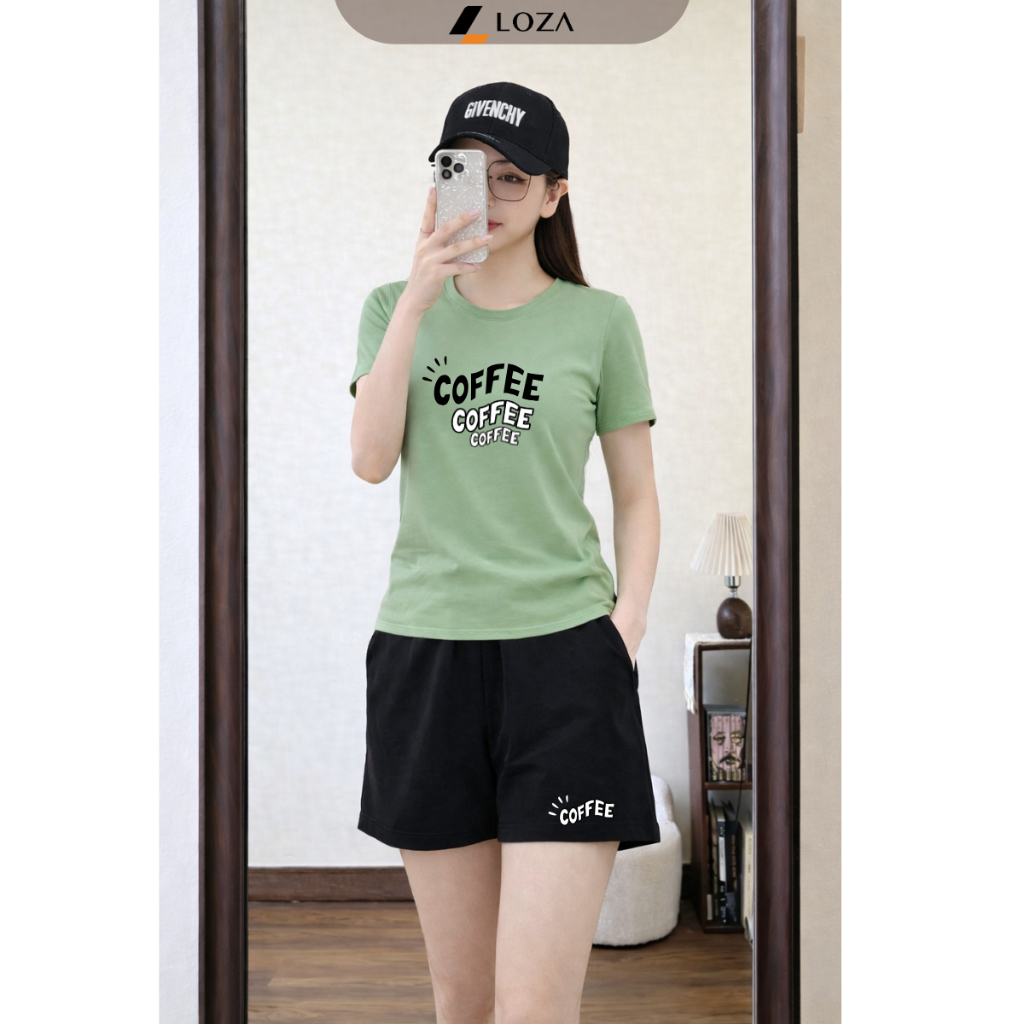 [Form vừa] Set đồ nữ form vừa hình chữ Coffee - Loza VP616_thumbnail_6