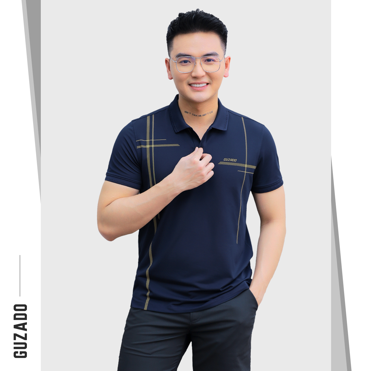 Áo Polo Nam GUZADO Sọc Thể Thao Nam Tính Sang Trọng GPS209_thumbnail_35