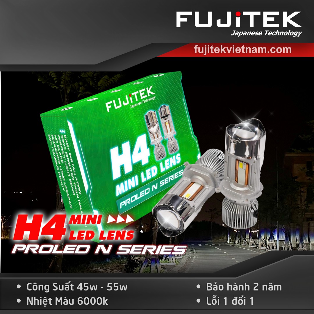 Đèn Bi Cầu Mini H4