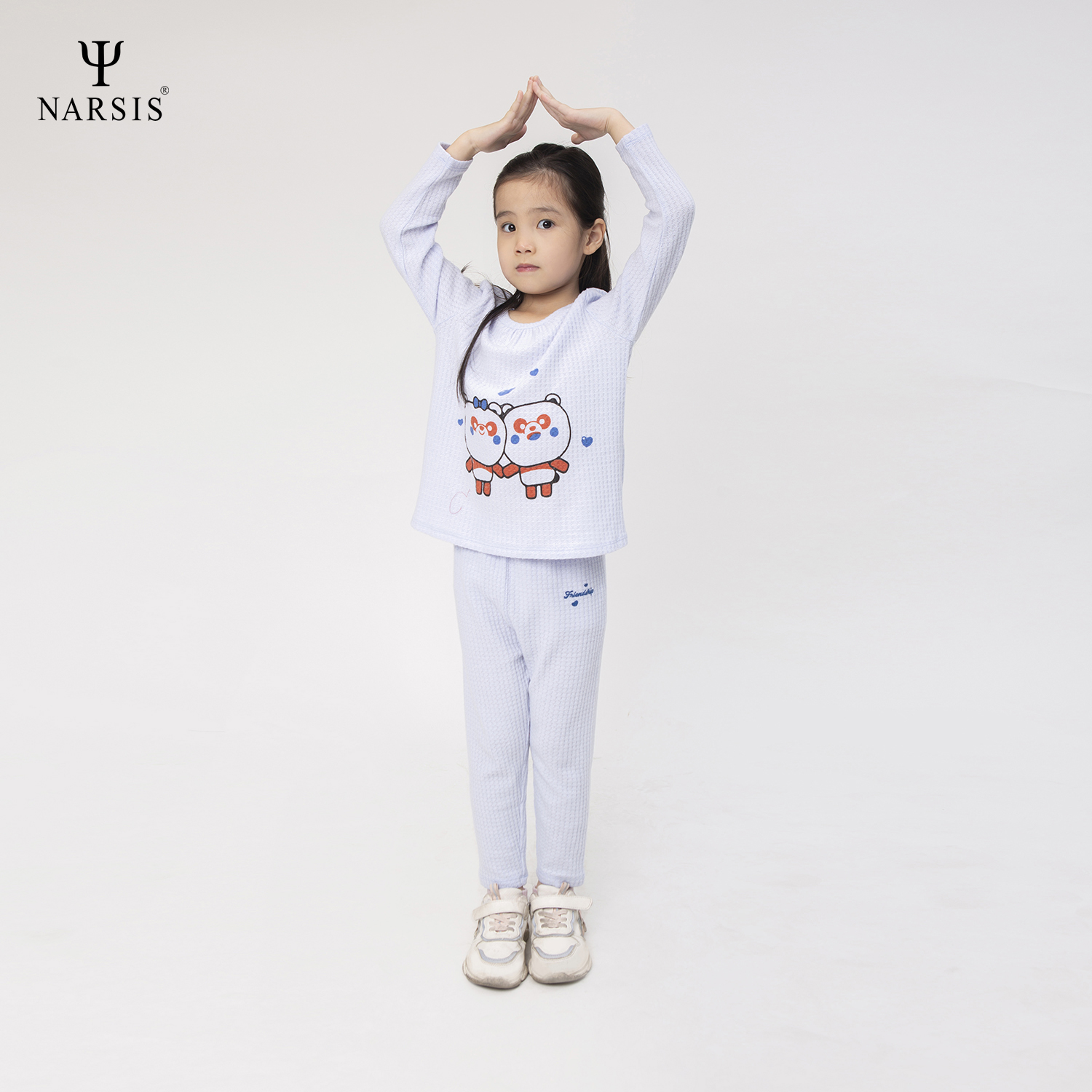 BỘ THU ĐÔNG BÉ GÁI KM0045 NARSIS VẢI LEN COTTON ẤM ÁP, THOÁNG MÁT, GIỮ ẤM TỐT, MỀM MẠI_thumbnail_0