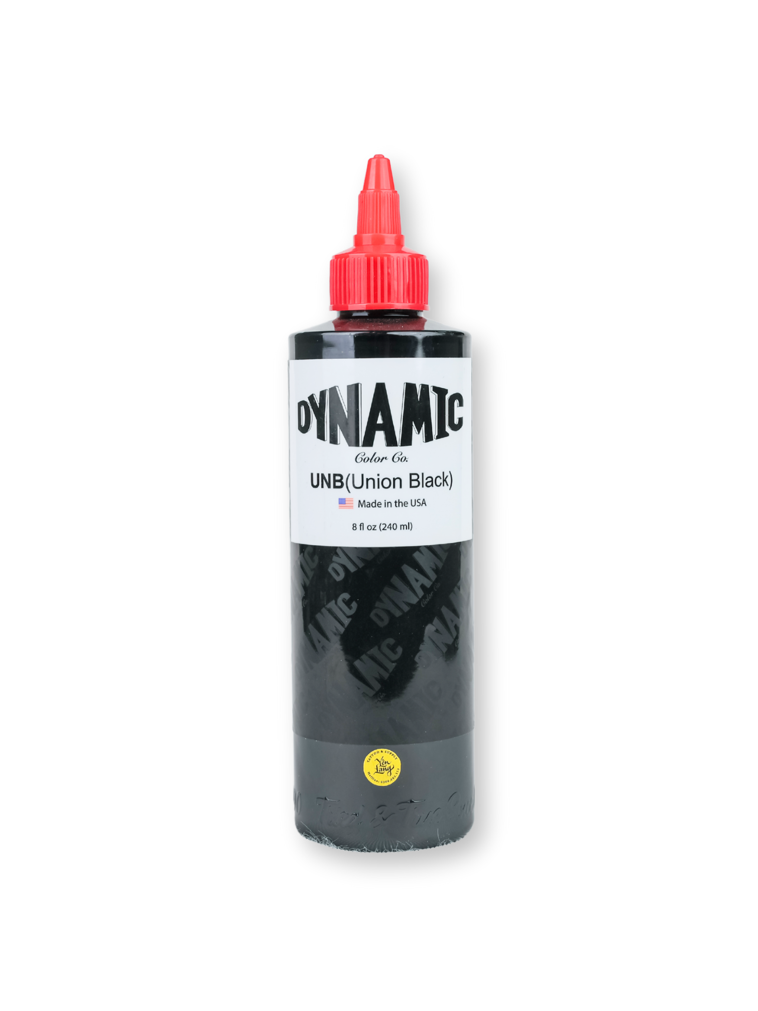 Dynamic Union Black Tattoo Ink (UNB) - 8 oz.