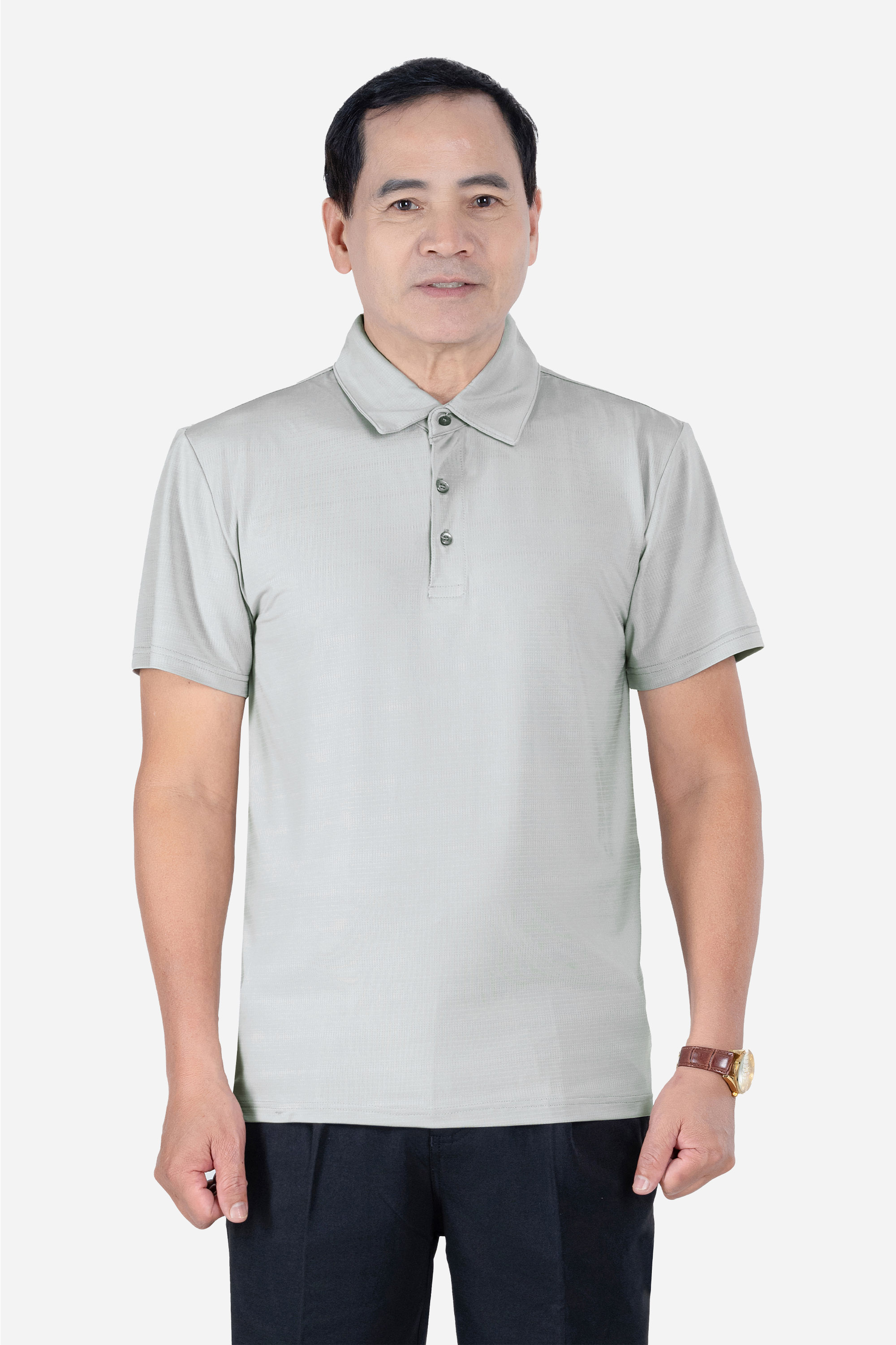 Áo Polo Thể Thao Nam Trung Niên ANCHI Chất Liệu Thun Lạnh Phom Suông Vạt Ngang_thumbnail_22