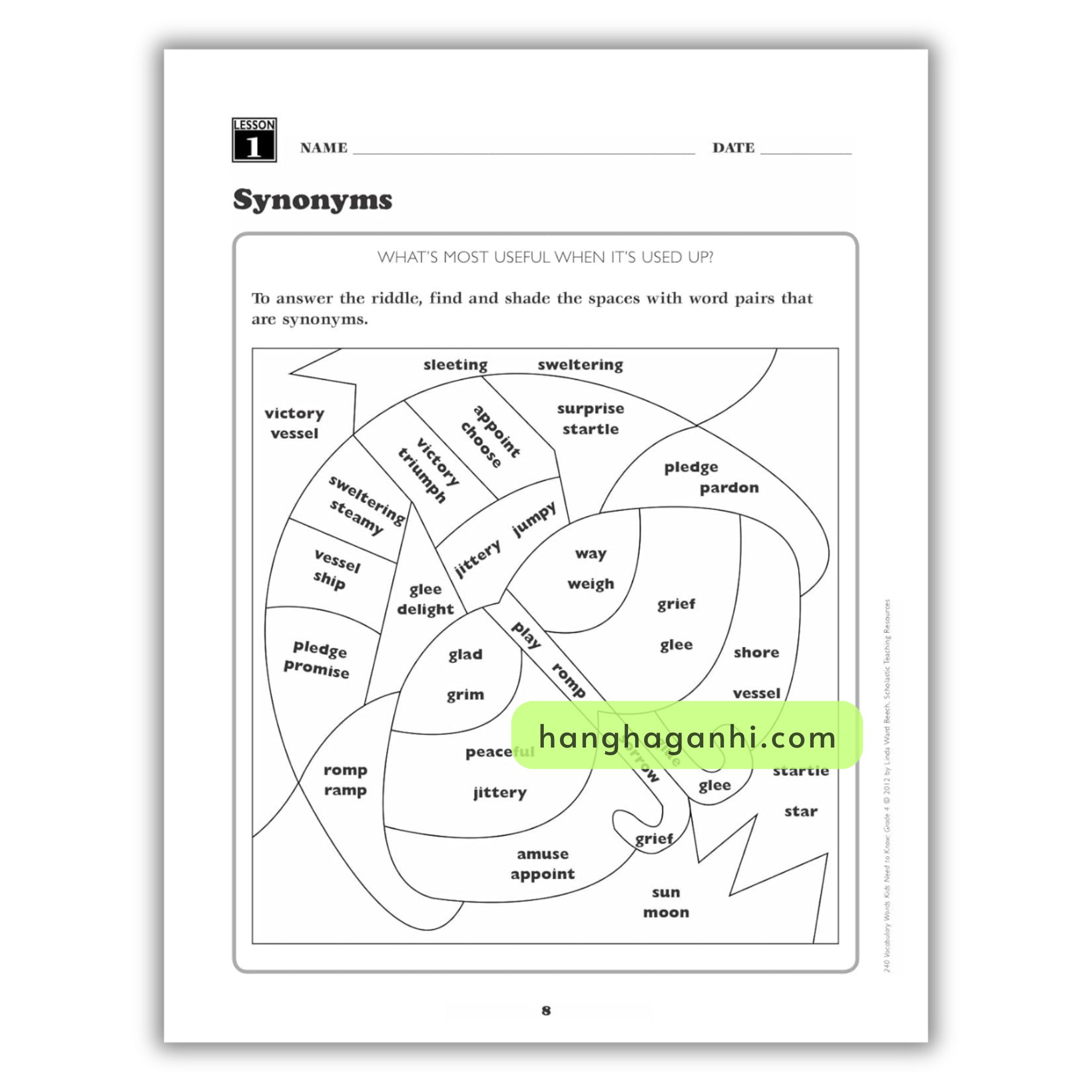 Sách 240 Vocabulary Words Kids Need To Know – Trọn bộ 6 cuốn_thumbnail_30