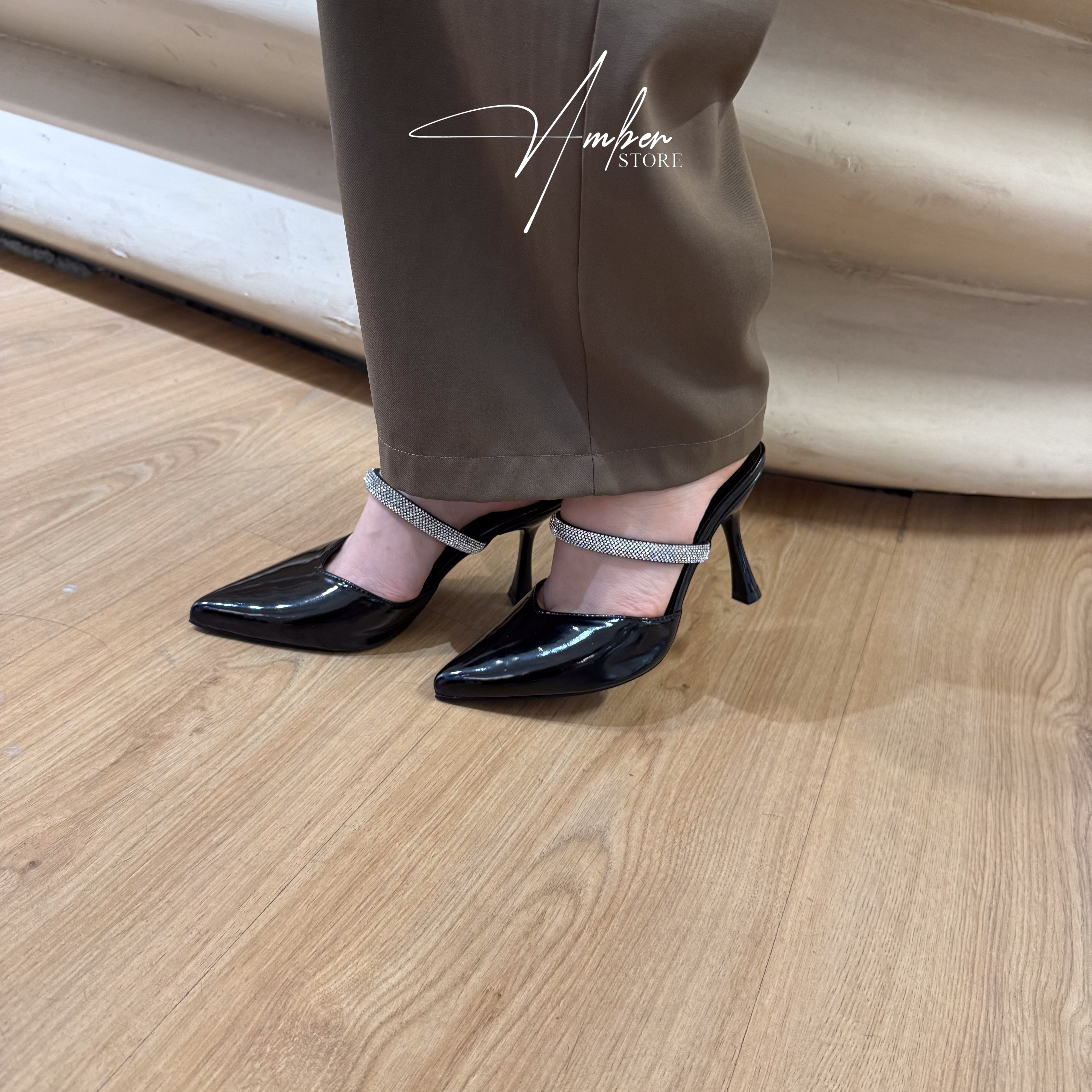 Giày cao gót mũi nhọn quai đá lấp lánh - CG23_thumbnail_1