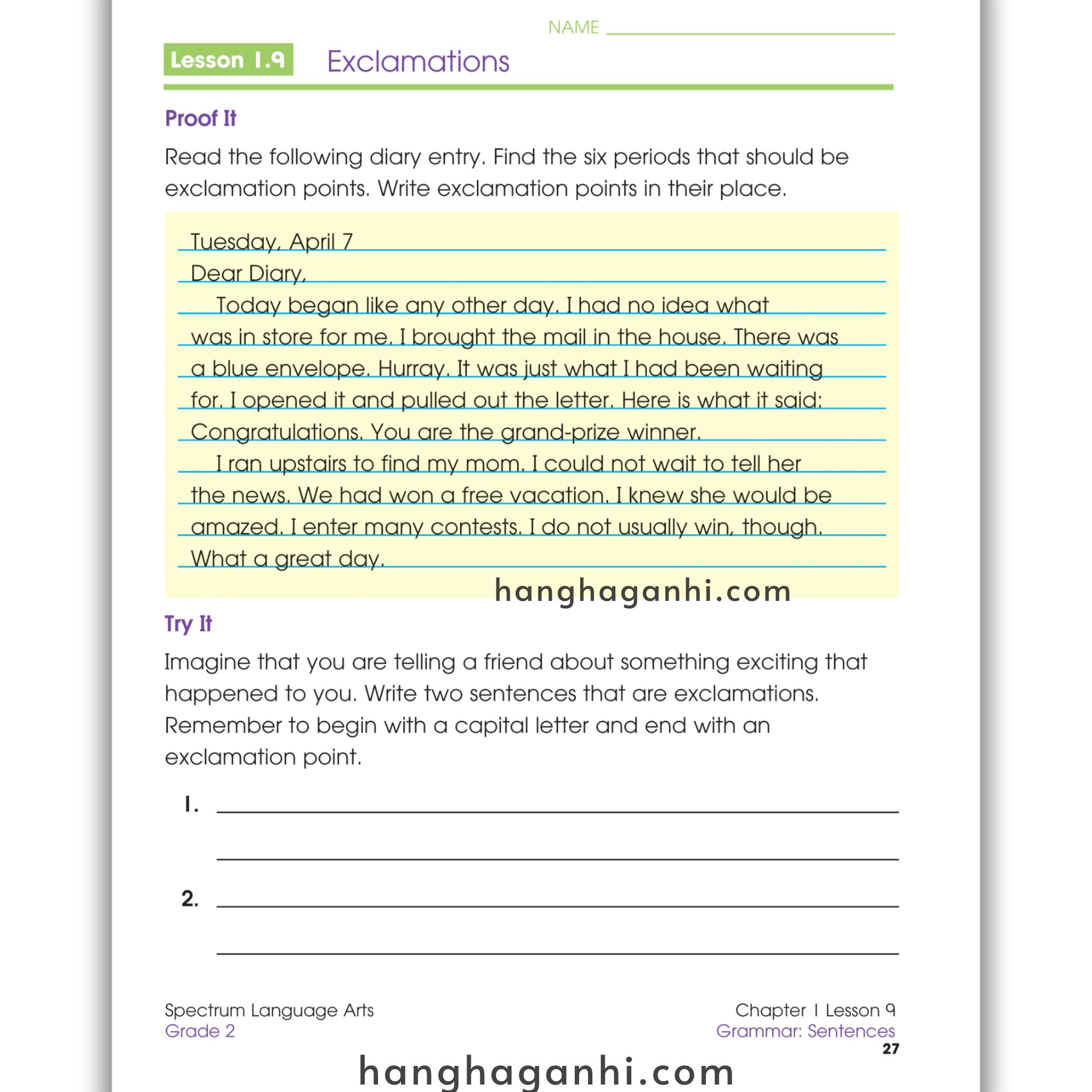 Sách Spectrum Language Arts Workbook Grade 2_thumbnail_17