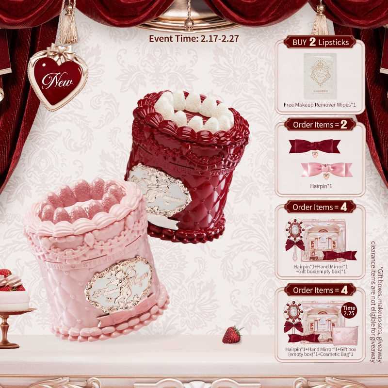 Strawberry Cupid Collection Cake Lip Cream Matte Lipstick_thumbnail_3