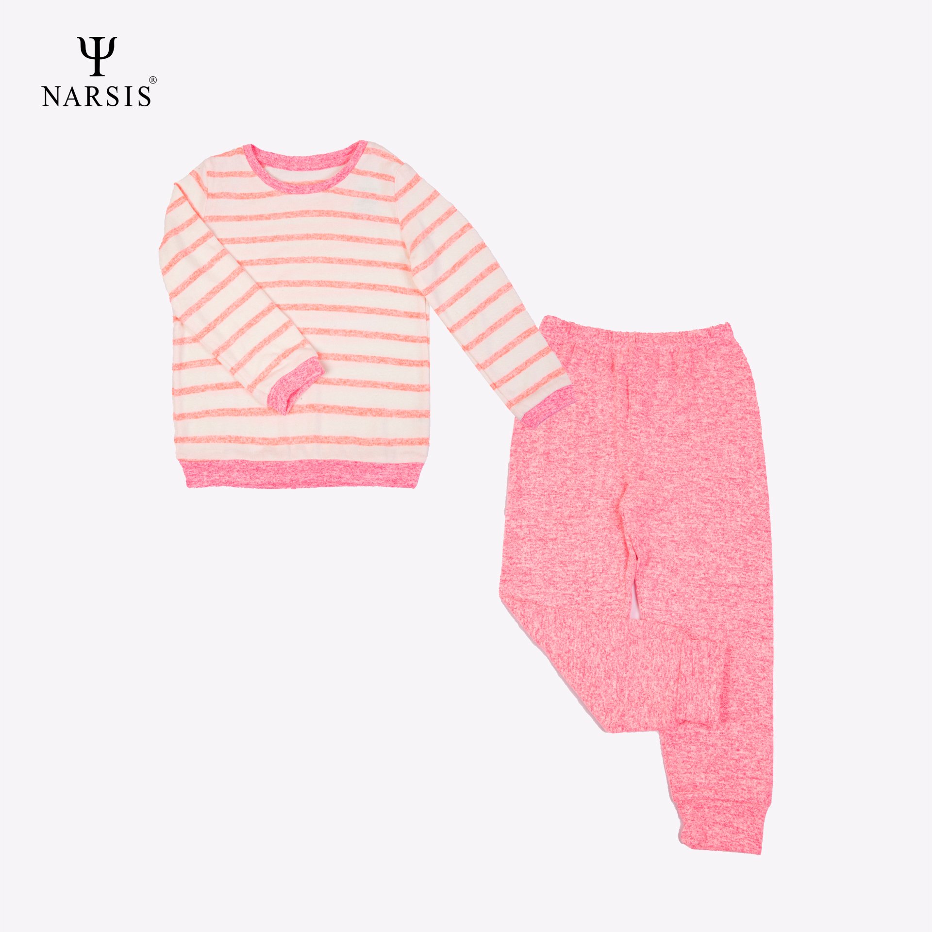 BỘ THU ĐÔNG BÉ GÁI KM0058 NARSIS CHẤT LIỆU THOÁNG MÁT, DỄ CHỊU, THOẢI MÁI CẢ NGÀY, DỄ VẬN ĐỘNG_thumbnail_0