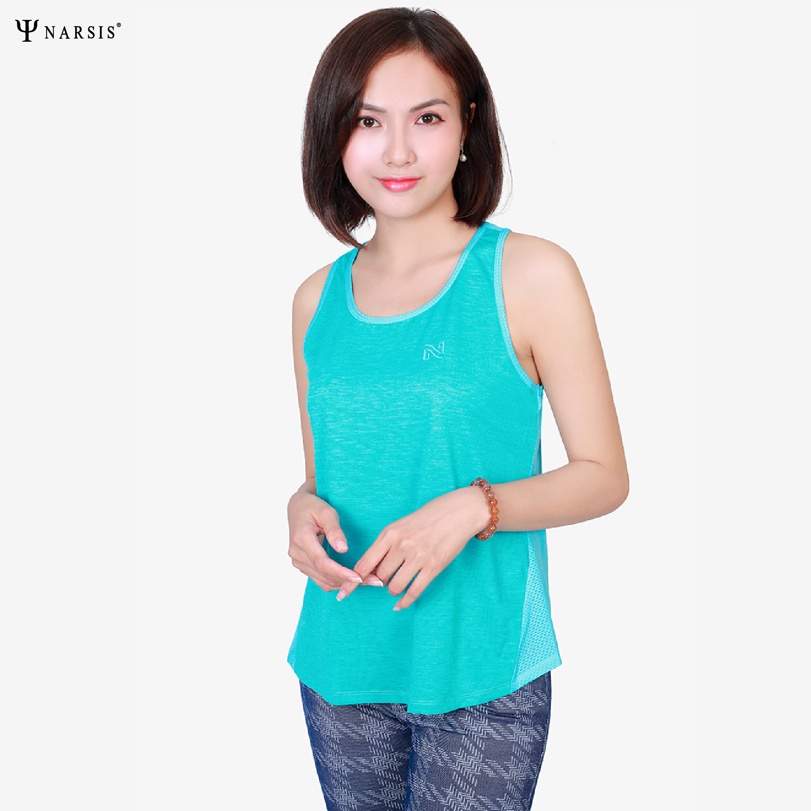 ÁO MAY Ô NỮ L8006 NARSIS CHẤT LIỆU THOÁNG MÁT, DỄ CHỊU, THOẢI MÁI CẢ NGÀY, DỄ VẬN ĐỘNG_thumbnail_2
