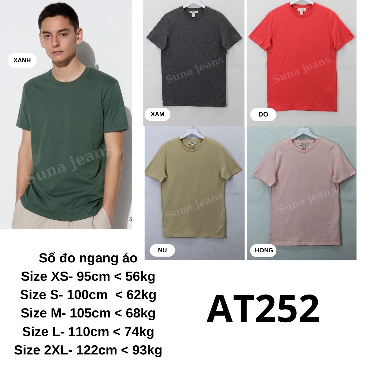 AT252- ÁO THUN NAM F21