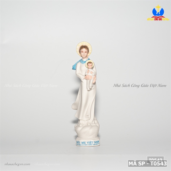 Tượng sứ Đức Mẹ Việt Nam 13cm_thumbnail_3