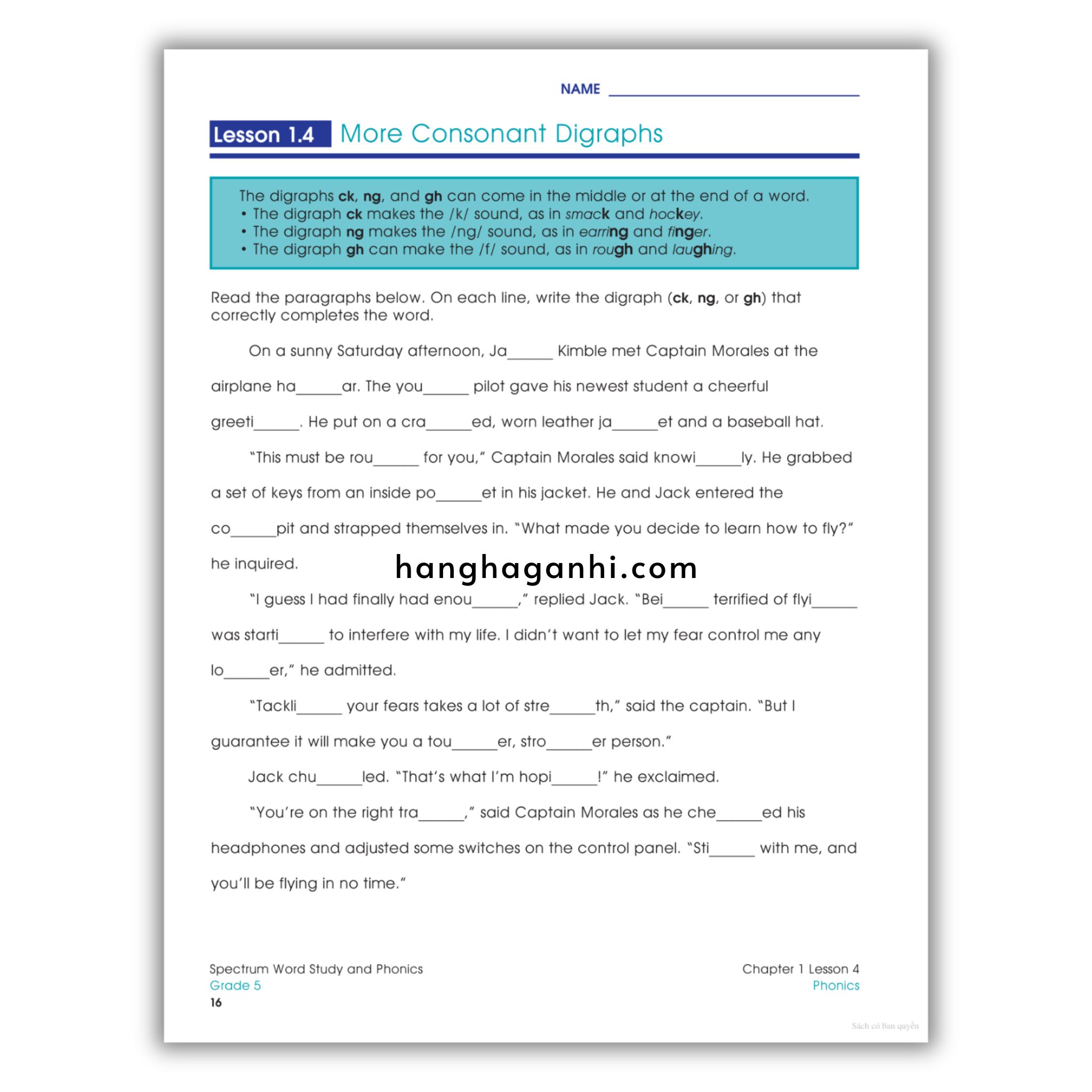 Sách Spectrum Word Study and Phonics Workbook Grade 5_thumbnail_15