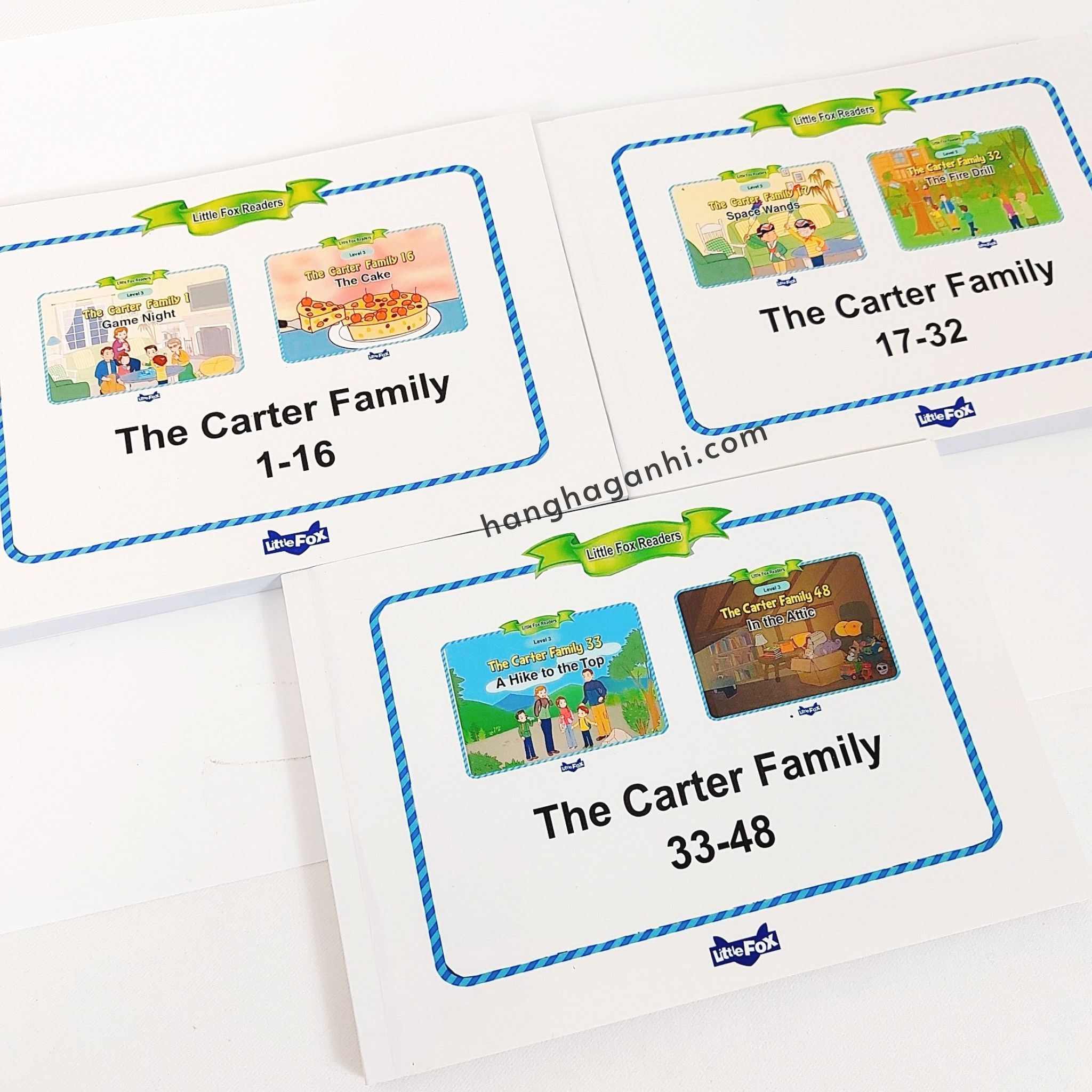 Little Fox level 3 – The Carter Family – Trọn bộ 48 truyện Kèm file nghe, video và quiz