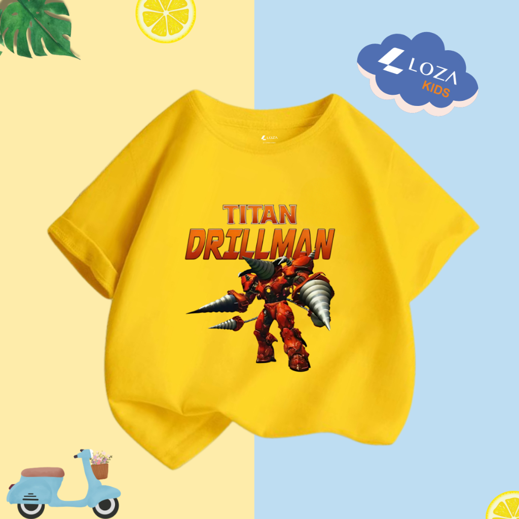 Áo Thun bé trai in hình 'Skibidi Toilet - Clock Man - Cameraman Bossman - Loza Kids CA008_thumbnail_12