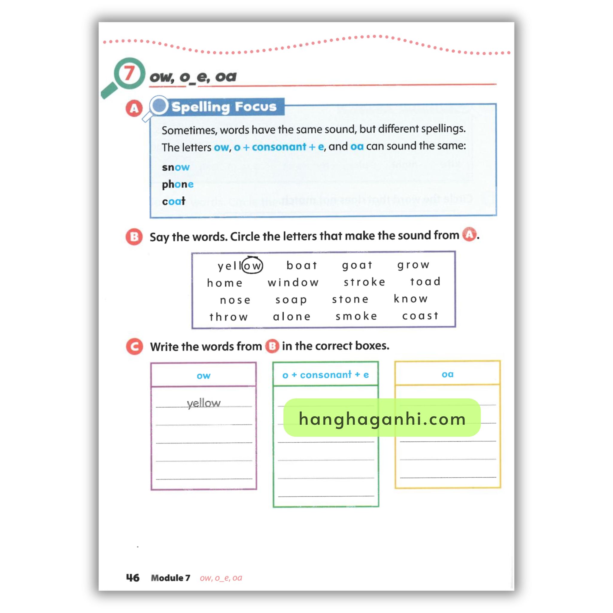 Trọn bộ Oxford Discover Level 1-6 Writing And Spelling (2nd edition)_thumbnail_9