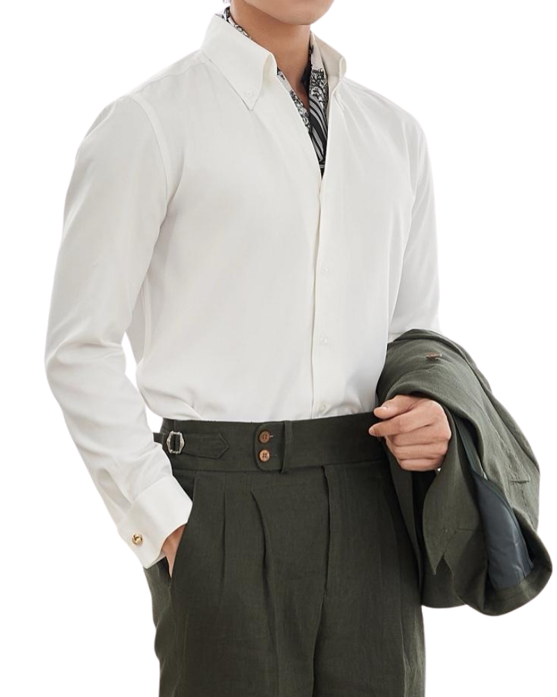 Sơ Mi Button Down Shirt Cufflinks_thumbnail_1