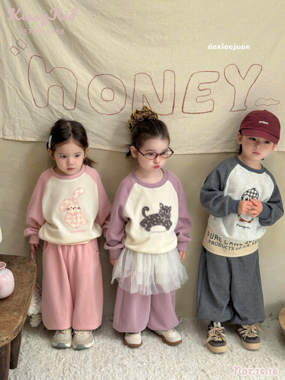 (N07) Set ngủ HeyHoney đợt 2