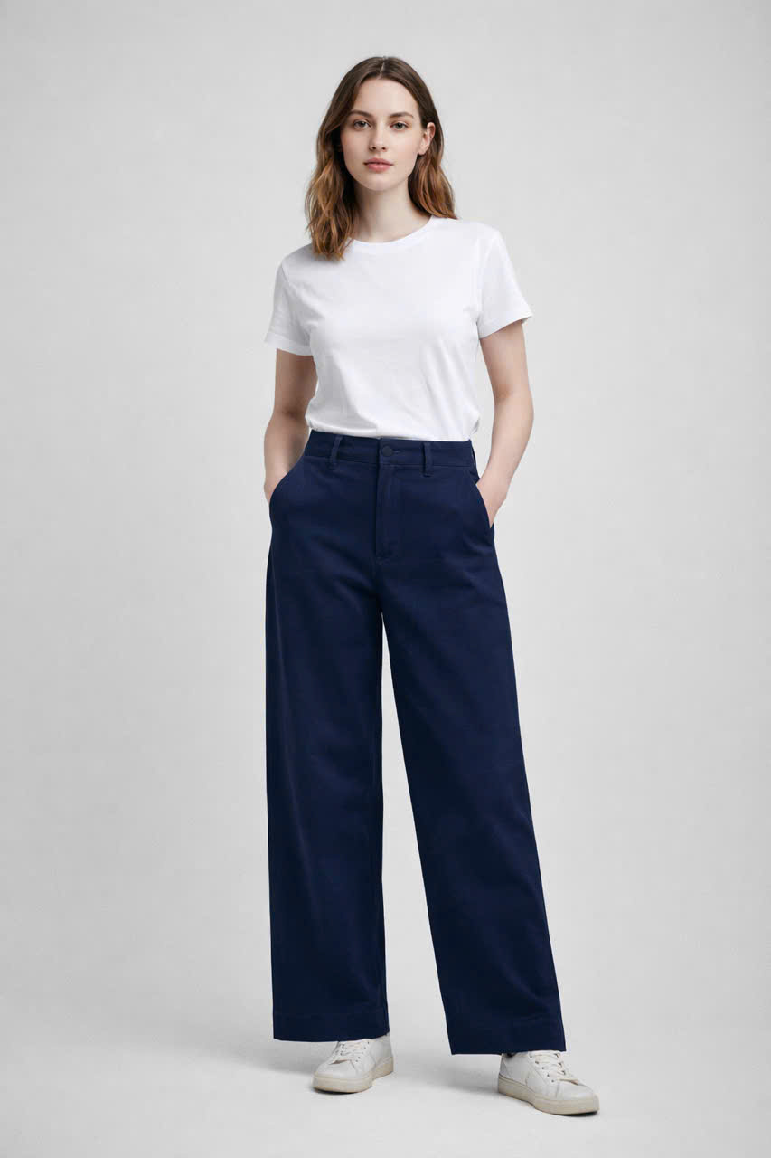 Quần Kaki Uniqlo Màu Đen