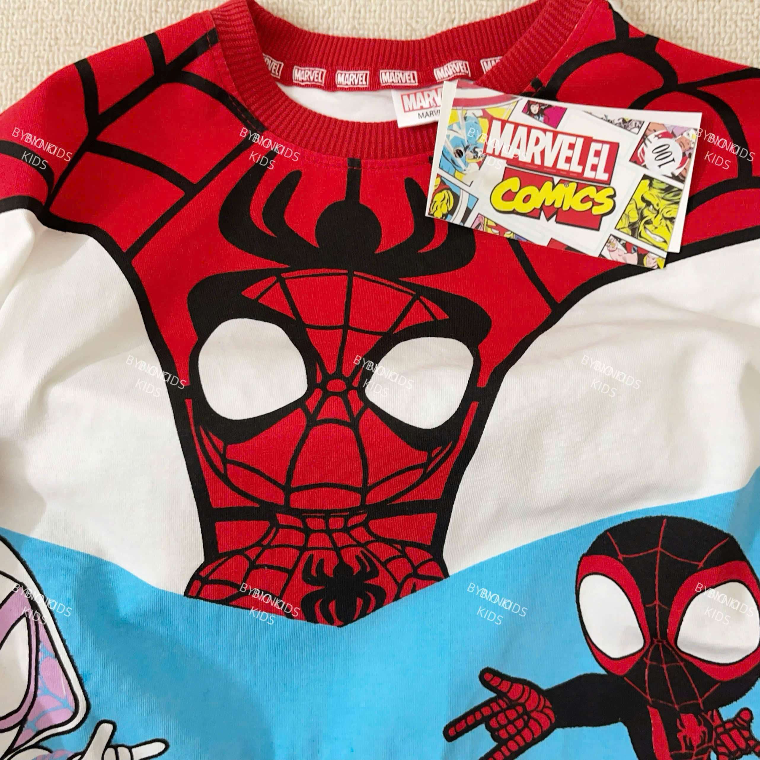 K08 BỘ CỘC NHỆN GIỮA ÁO VÀ 1 HÀNG CHỮ MARVEL- A117.1696_thumbnail_2