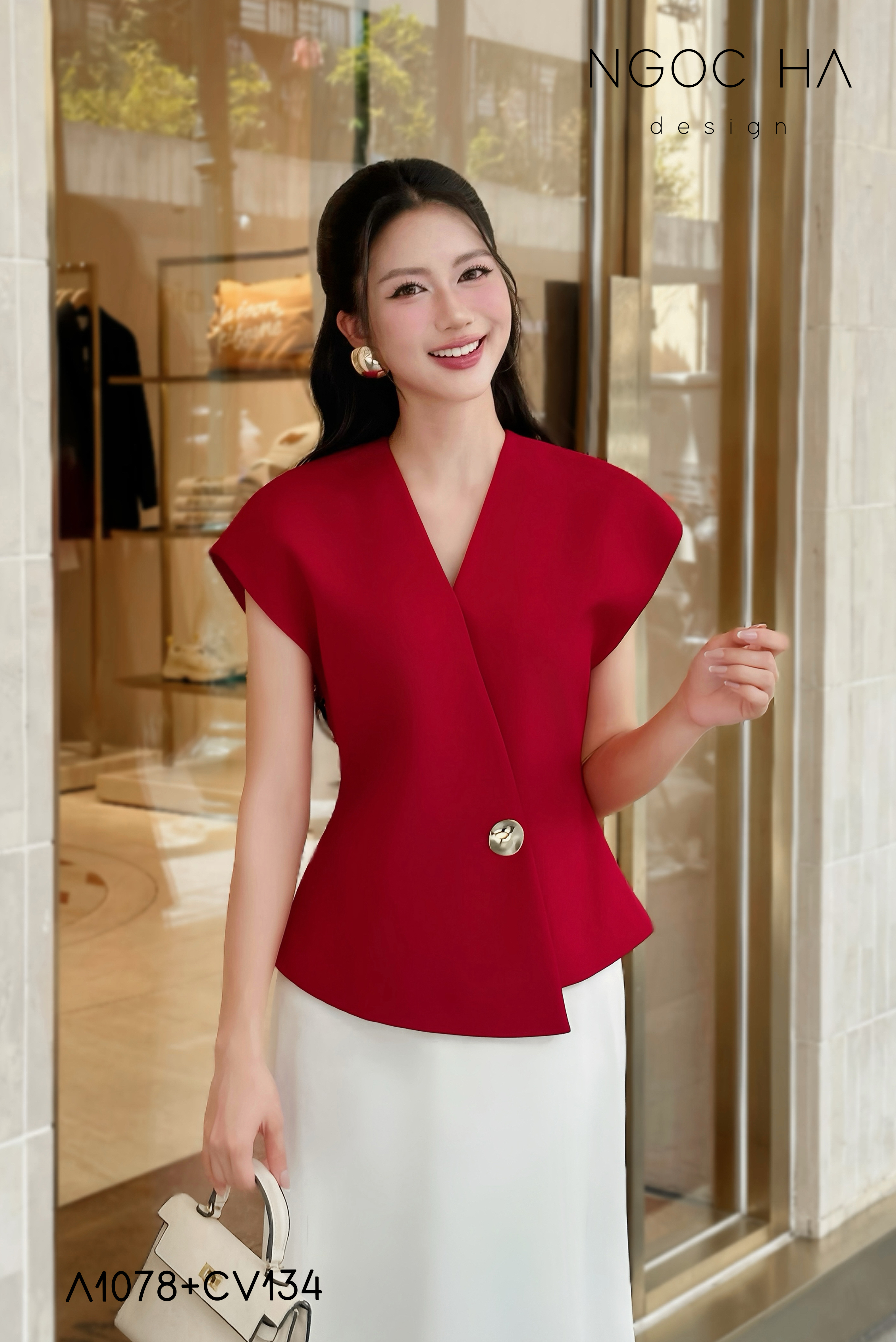 Diva Set_ Áo Rớt Vai Cổ V, Chân Váy Lụa Đuôi Cá A1078+CV134_thumbnail_17