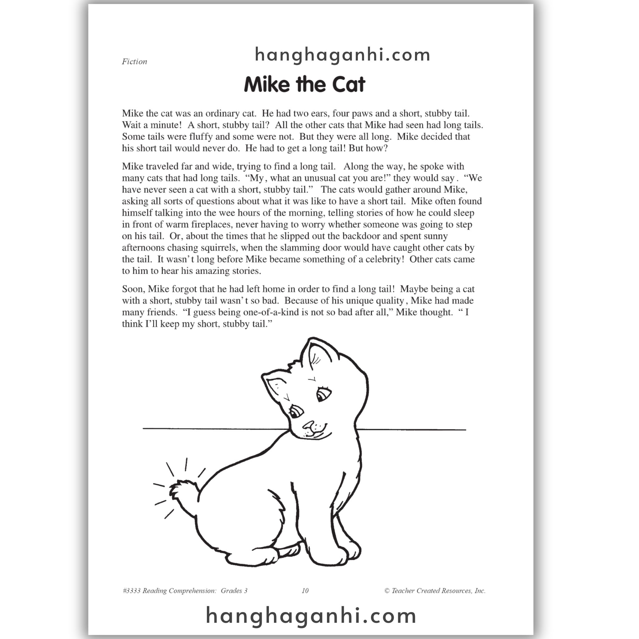 Reading Comprehension Grade 3 Teacher Created Resources, sách đọc hiểu lớp 3_thumbnail_10
