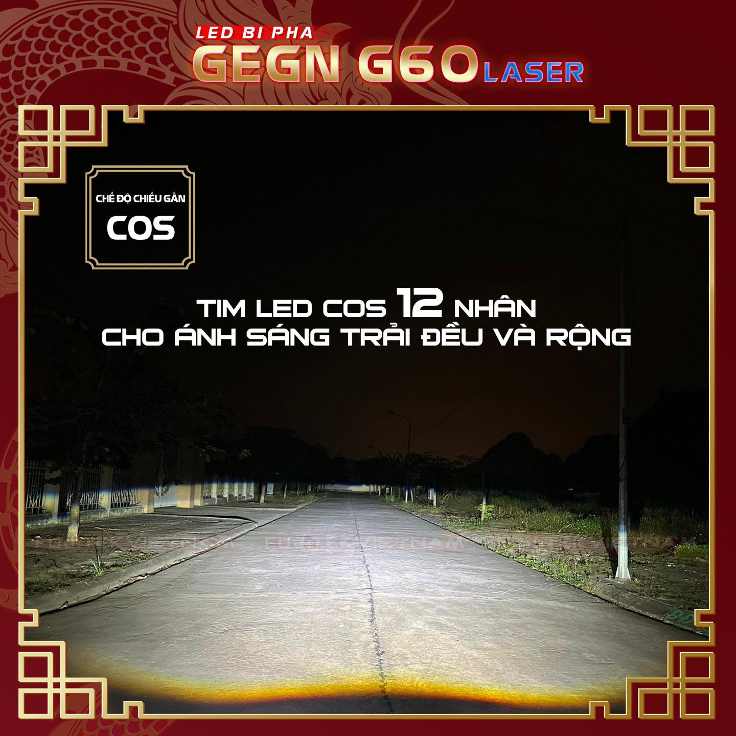 GEGN G60 Đèn bi led Laser chân xoáy bắt zin_thumbnail_2
