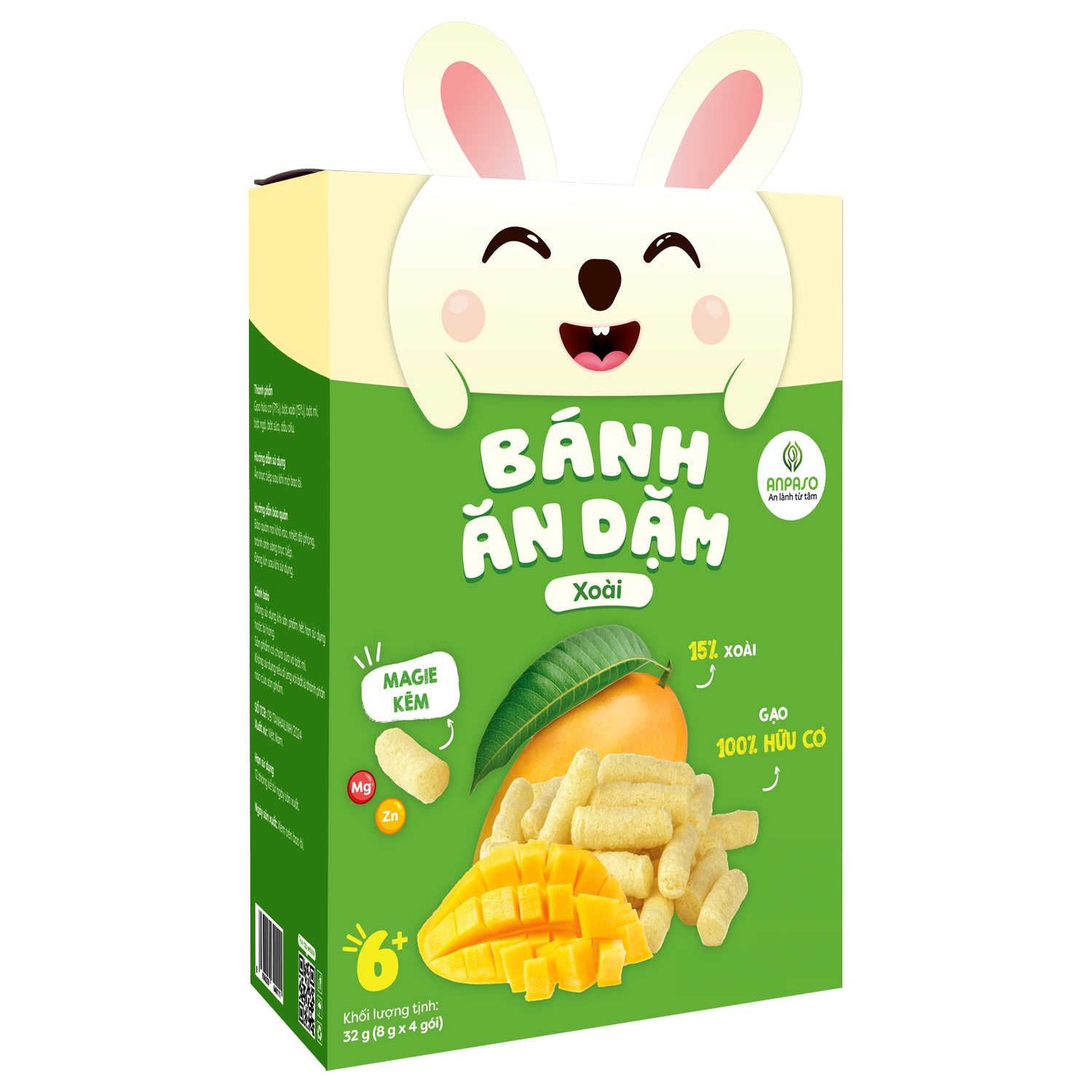Bánh ăn dặm ANPASO Xoài 