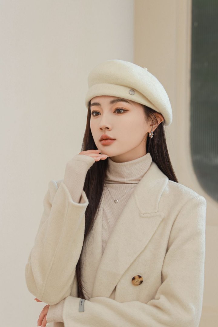 Mũ beret nữ vải dạ cao cấp HZ2502_thumbnail_28