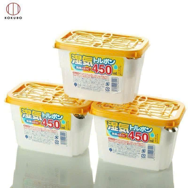 Set 2 Hộp Hút Ẩm 450ml Kokubo Nhật Bản
