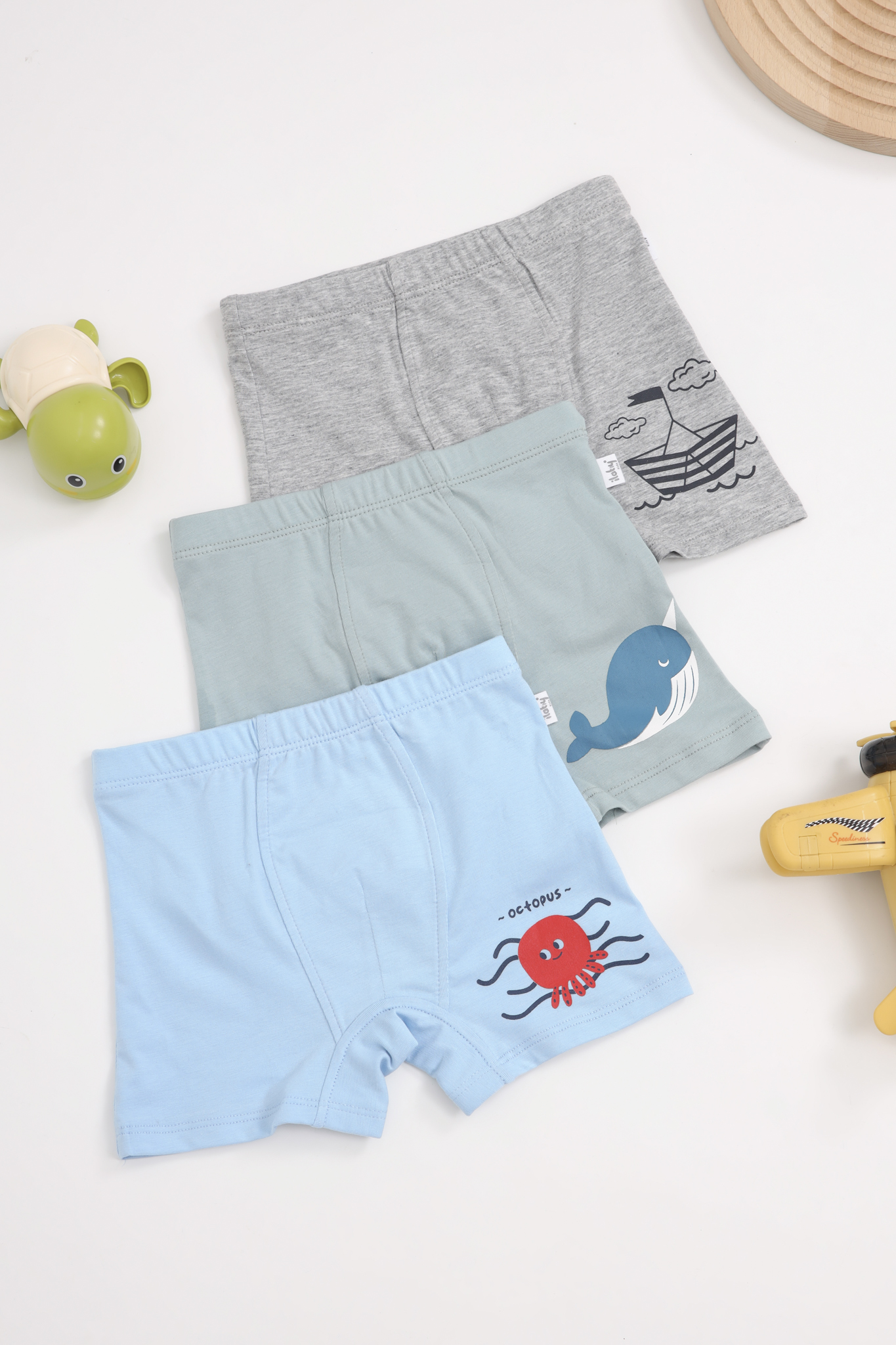 Quần chip bé trai hình in đùi_thumbnail_2