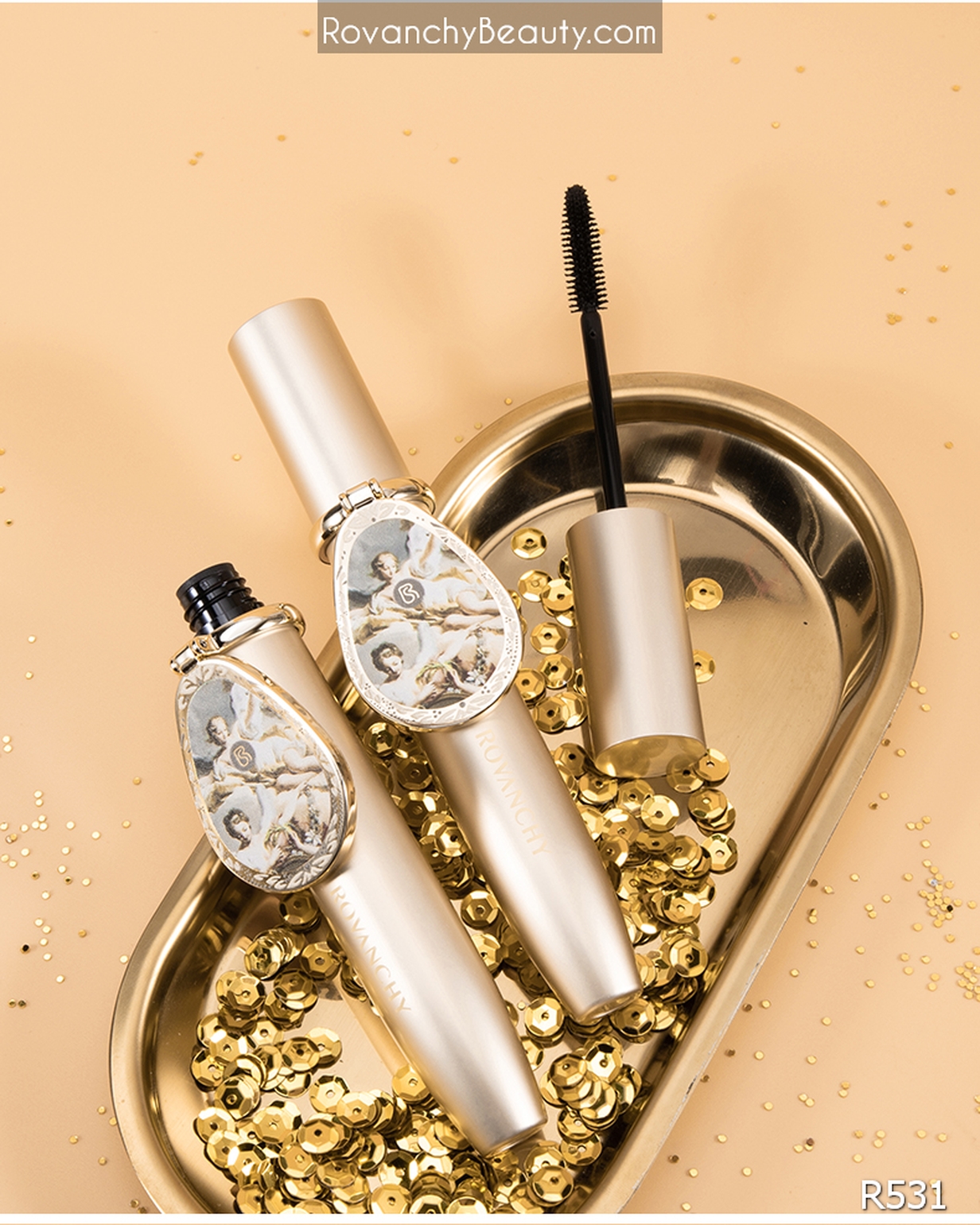 Mascara R531 ROVANCHY Angel - Kéo dài mi tự nhiên, không lem, chống nước hiệu quả_thumbnail_7