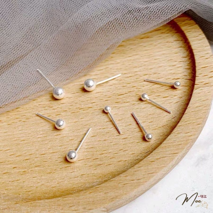 K73 - Khuyên tai nụ bi tròn basic_thumbnail_2