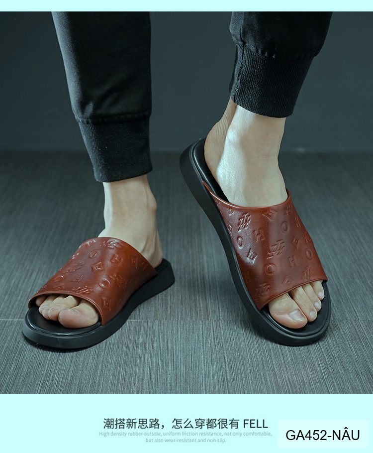 GA452 - Dép xỏ ngón nam da bò cao cấp đế cao su chống trơn trượt_thumbnail_7