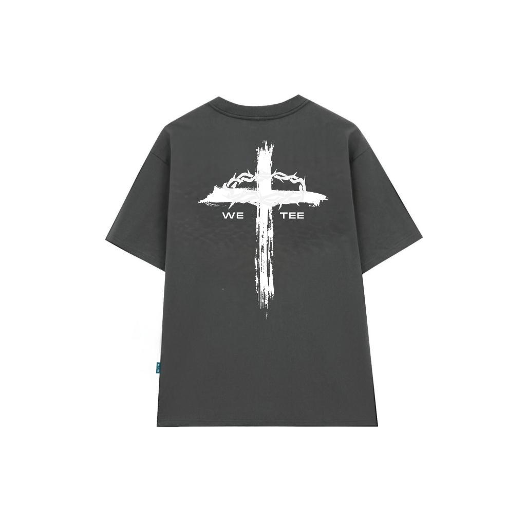 Áo thun unisex local brand 𝐖𝐞 𝐓𝐞𝐞 Chữ Thập - WU0870_thumbnail_3