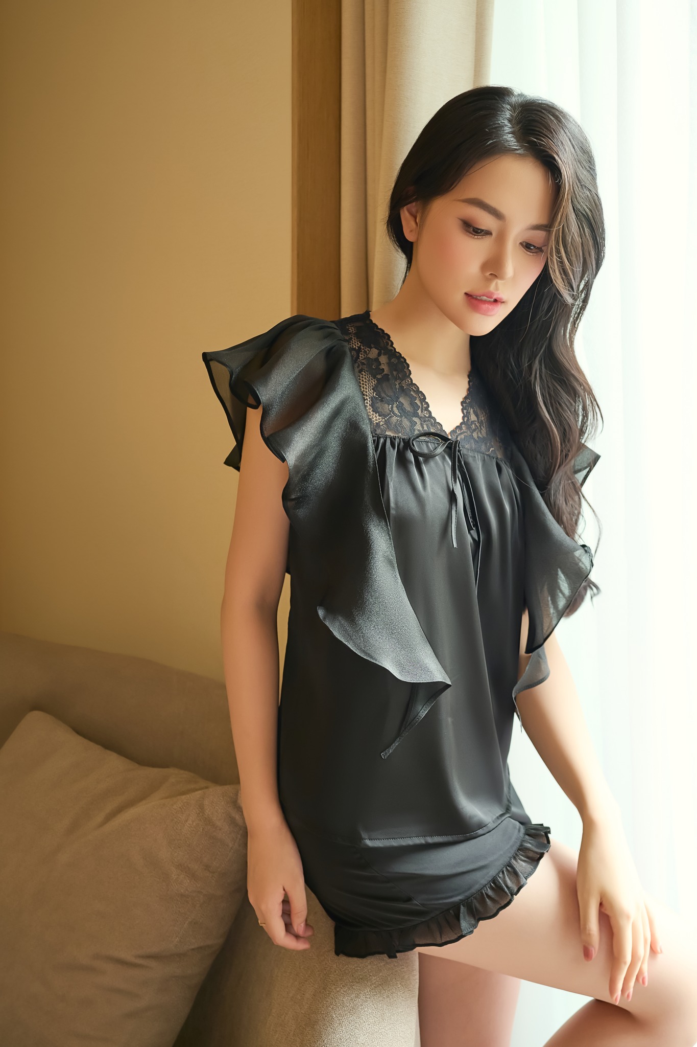 Bộ ngủ áo cộc tay, quần cộc BN511_thumbnail_6