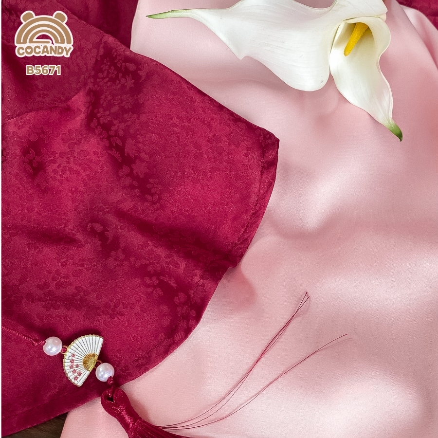 Bộ áo dài ĐỎ Nguyệt Như_thumbnail_4