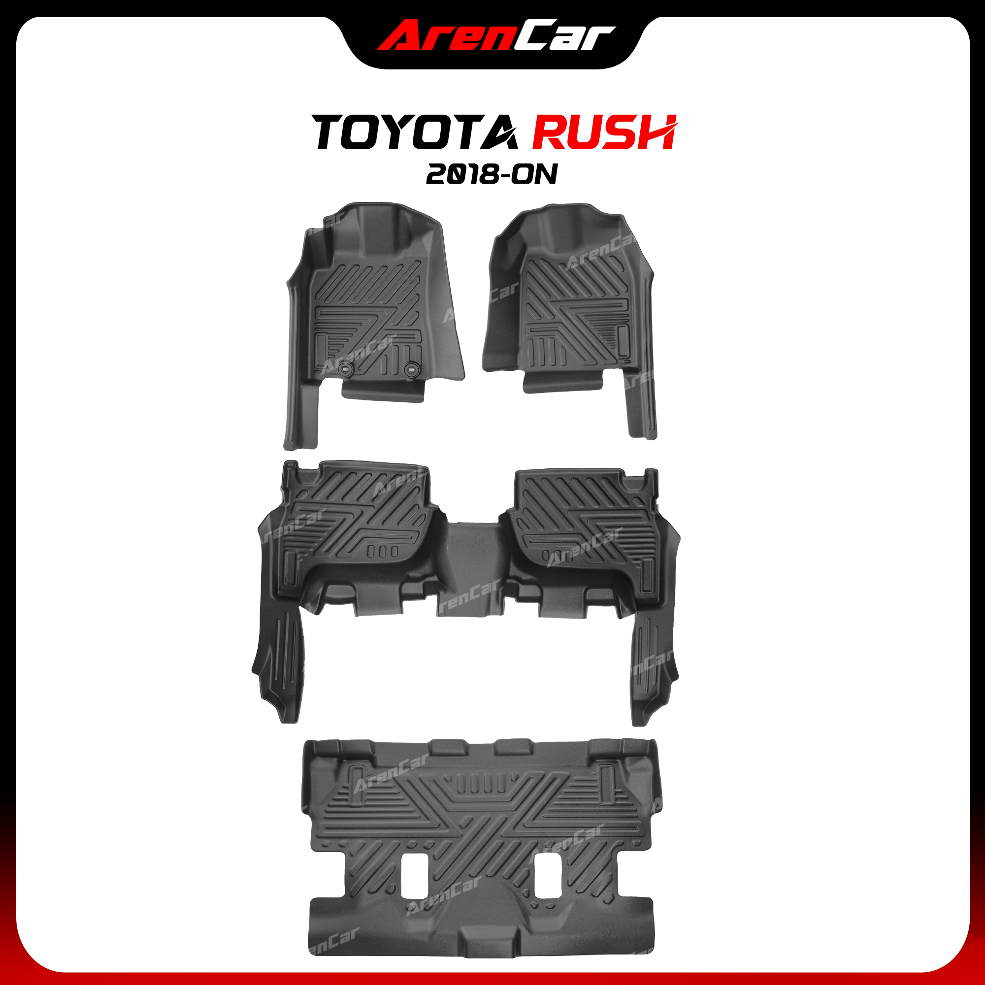 Thảm Lót Sàn Ô Tô TPE Nhựa Đúc Toyota Rush_thumbnail_0