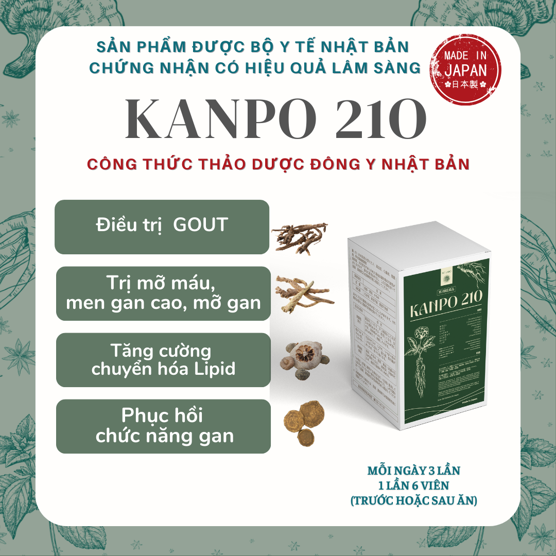 KANPO 210 – Đại Sài Hồ Thang