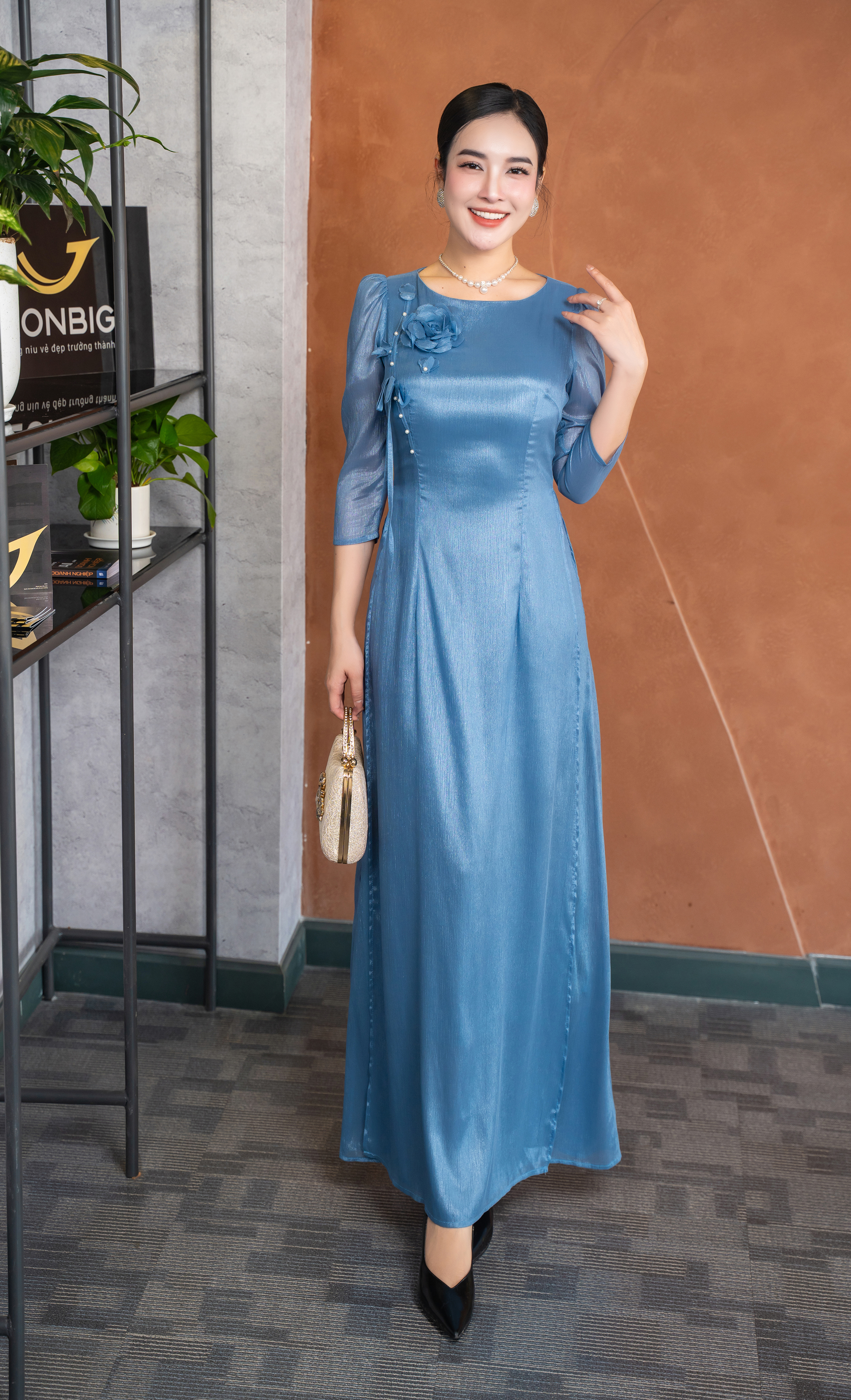 Đầm giả áo dài - Y2077 - Thương hiệu Zonbig_thumbnail_1