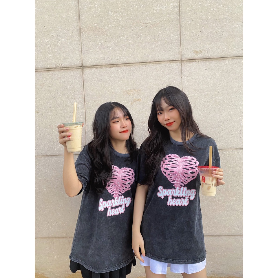 Áo thun form rộng nữ tay lỡ oversize chất vải cotton AT215 Miucho in hình hoạ tiết_thumbnail_2