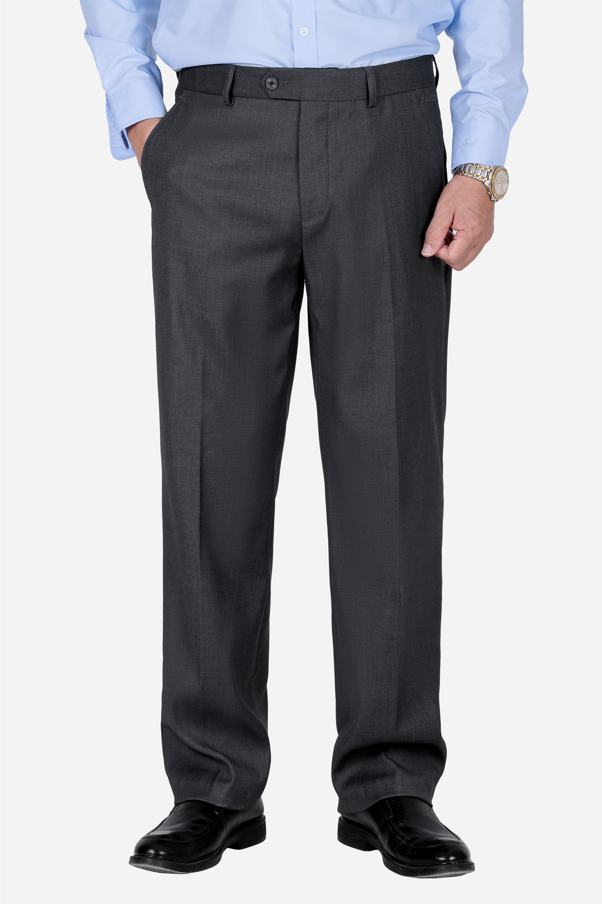 Quần Âu 0 Li Nam Trung Niên ANCHI Chất Liệu Tuytsi Siêu Nhẹ Phom Suông Ống Rộng_thumbnail_26