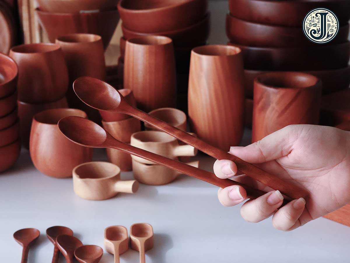 Muỗng gỗ 22cm khuấy cà phê, sinh tố, nước ép J000266_thumbnail_0