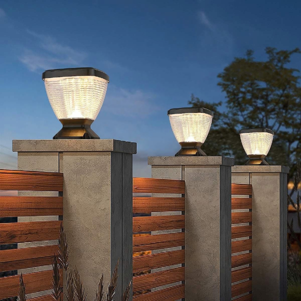 50+ mẫu đèn hàng rào năng lượng mặt trời và đèn trụ cao cấp mới nhất 2026