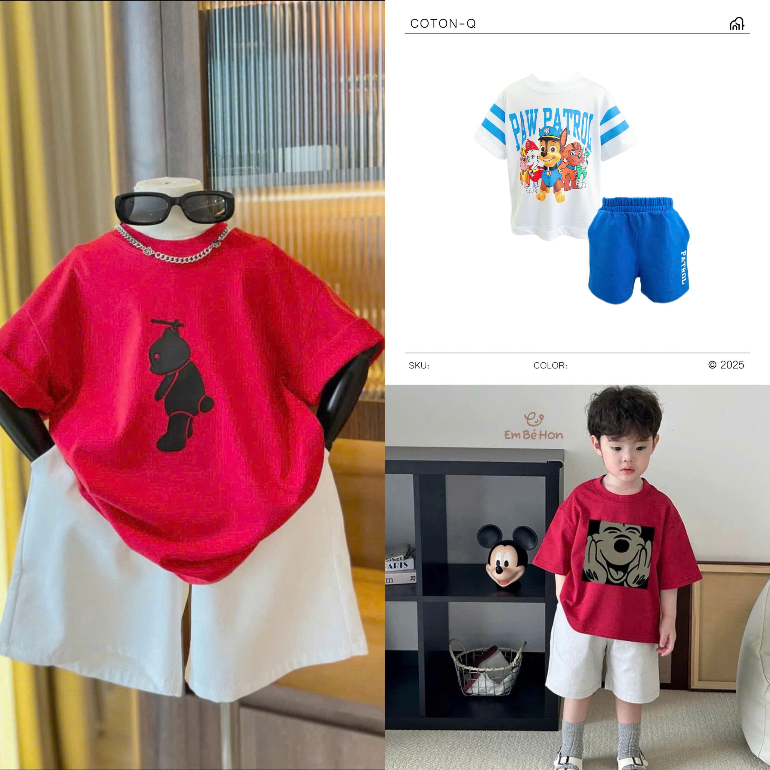 Set bộ bé Cotton Q ( NGẪU NHIÊN )_thumbnail_0