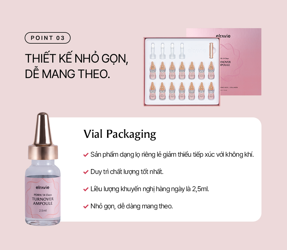 Tinh chất phục hồi da PDRN 14Days Turnover Ampoule 14 lọ/hộp_thumbnail_9