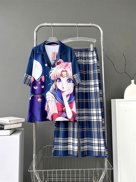 [Thun06]Đồ Bộ Vải Thun Bigsize – Mặc Lạnh, Nhẹ Tênh, Họa Tiết Cute Cho Nàng 65–85kg_thumbnail_1