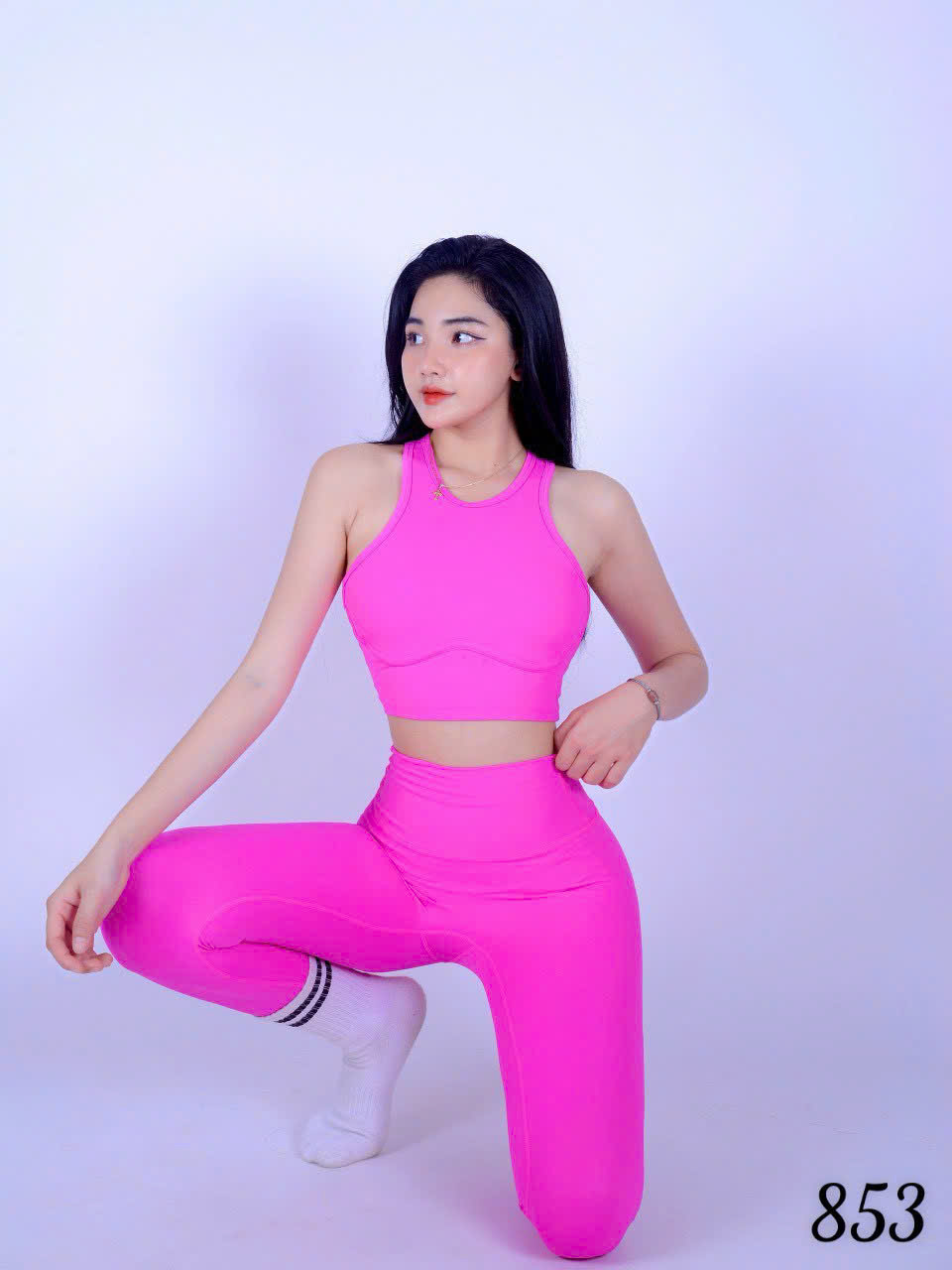 Bộ Quần Áo Thể Thao Tập Gym Yoga Nữ Dáng Dài Lulu Ba Lỗ Cá Tính_thumbnail_16